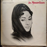 Geeta Dutt  - In Memoriam (Vinyl)